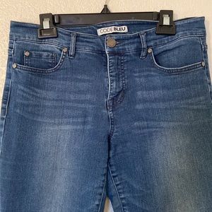 Code Bleu Women's Straight Leg Jeans - Blue